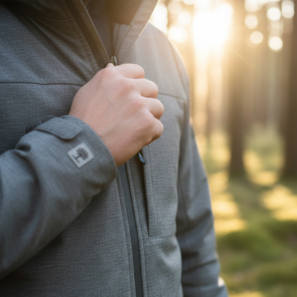 Material-Detail — Stoff & Verarbeitung